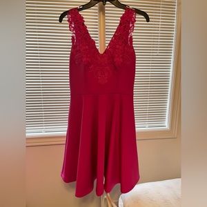 Fuchsia Ted Baker Dress Ted Size 2/Women’s size 6
